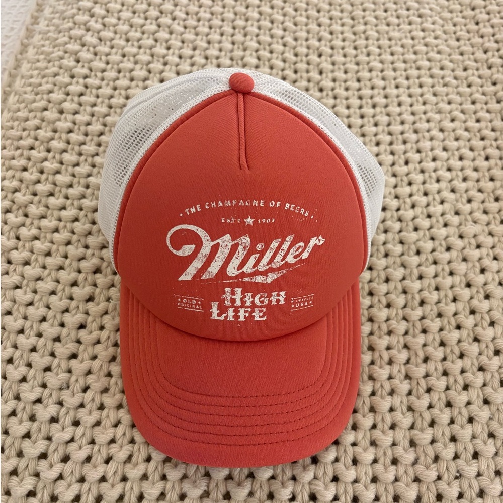 Target Red and White Trucker Hat